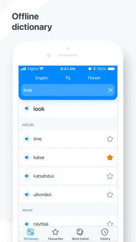 Game screenshot Finnish−English dictionary mod apk
