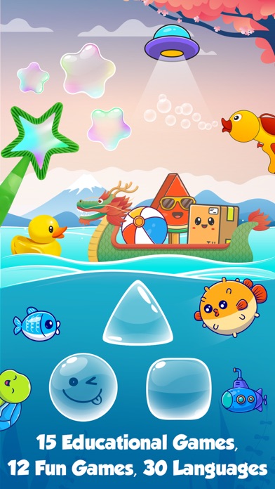 Screenshot #1 pour Jeux de bébé - Bubble pop game