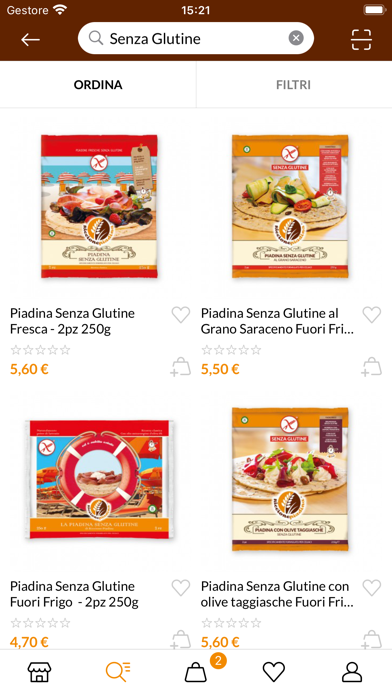 Riccione Piadina Shop Screenshot