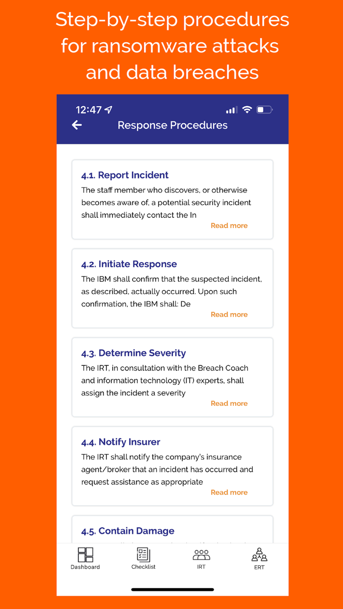 Breach Plan Connect®
