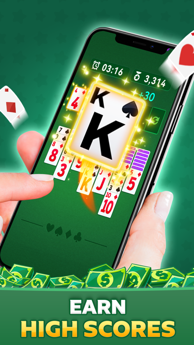 Solitaire Clash: Win Real Cash Screenshot