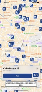 Parking motos Madrid screenshot #1 for iPhone