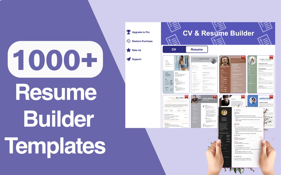 CV Builder: Resume Templates - 4.0 - (macOS)
