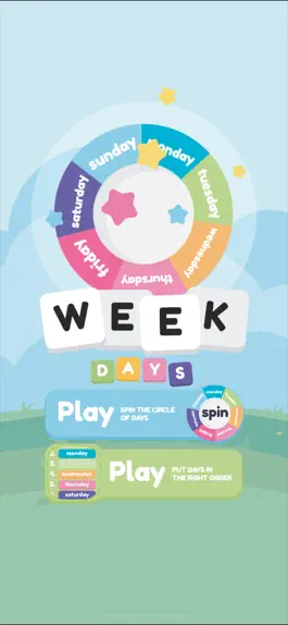 Game screenshot Days Of The Week for Kids mod apk
