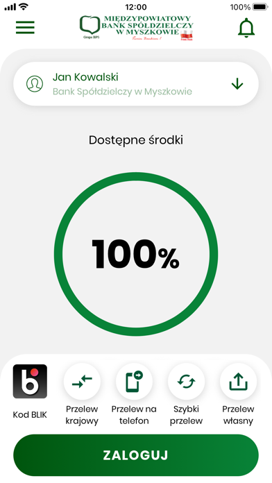mBS Bank w Myszkowie Screenshot