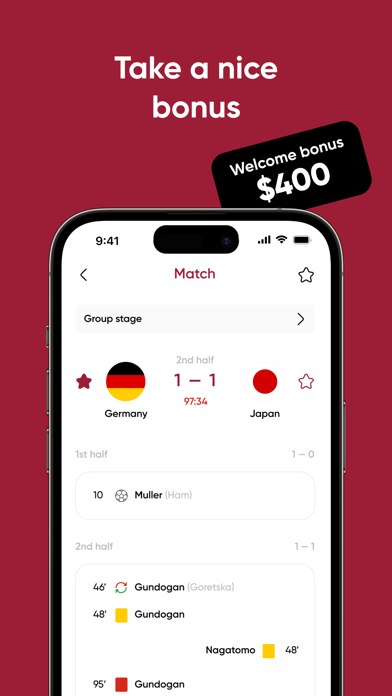 BestScoreLive: Football online Screenshot