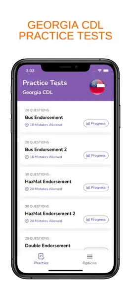 Game screenshot Georgia GA CDL Permit Prep mod apk