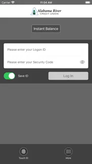 alabama river credit union iphone screenshot 2