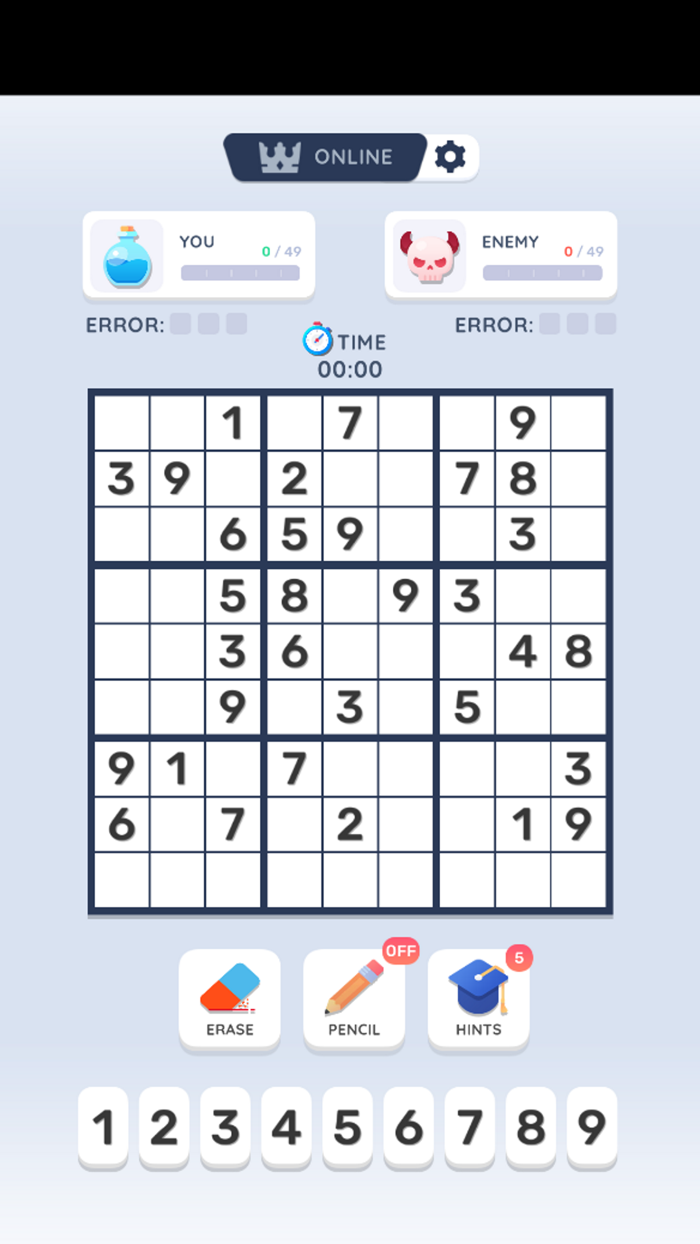 Classic Sudoku Online