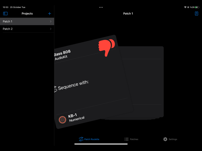 Patch Roulette AUv3 Randomizer