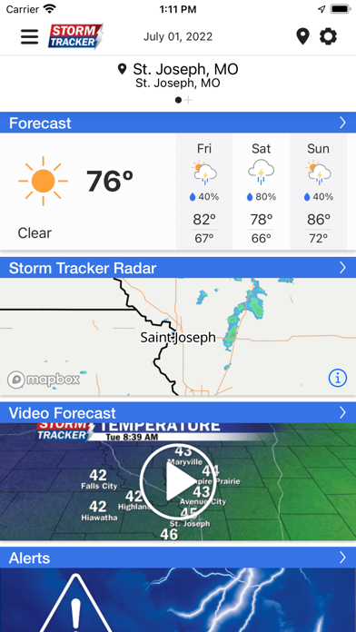 Storm Tracker NOW Screenshot