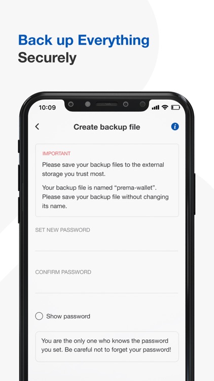 PREMA Wallet - Multichain App screenshot-3