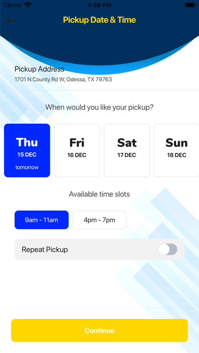 Comfort - Cleaners Screenshot