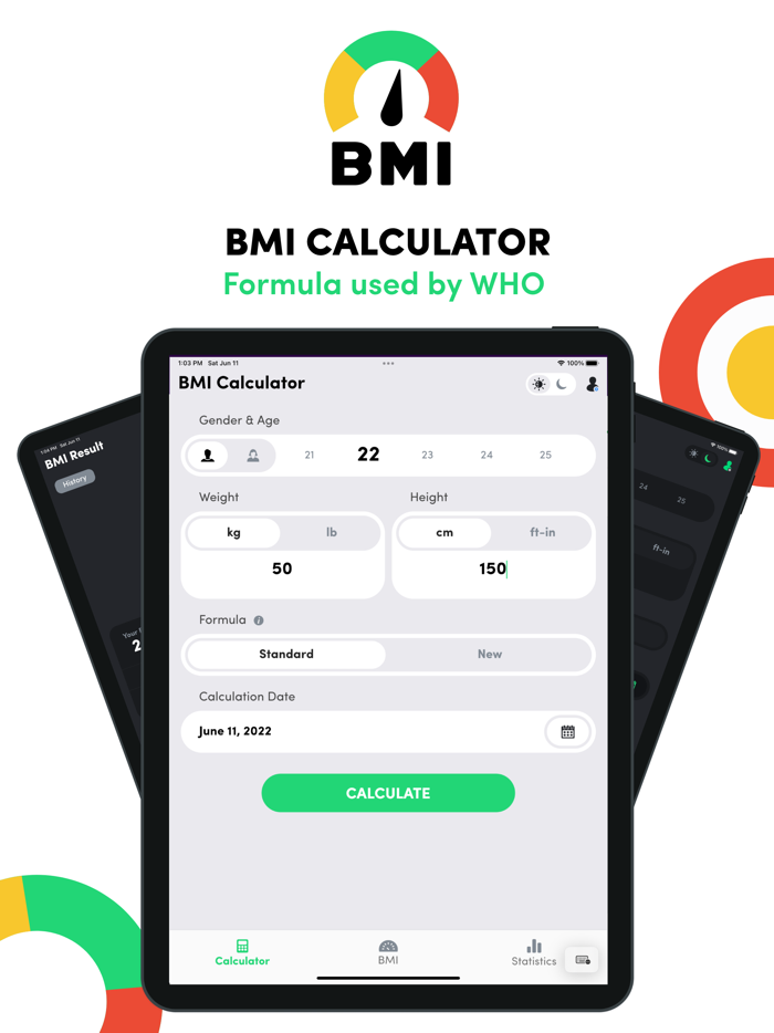 BMI Calculator - Height Weight
