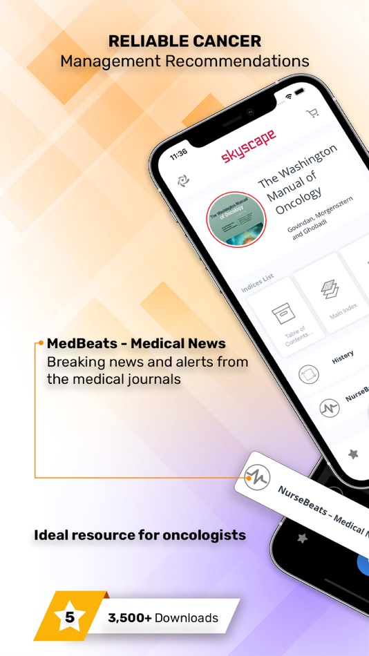 #1. Washington Manual of Oncology (macOS) بواسطة: Skyscape Medpresso Inc