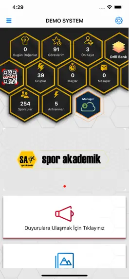 Game screenshot Spor Akademik Manager apk