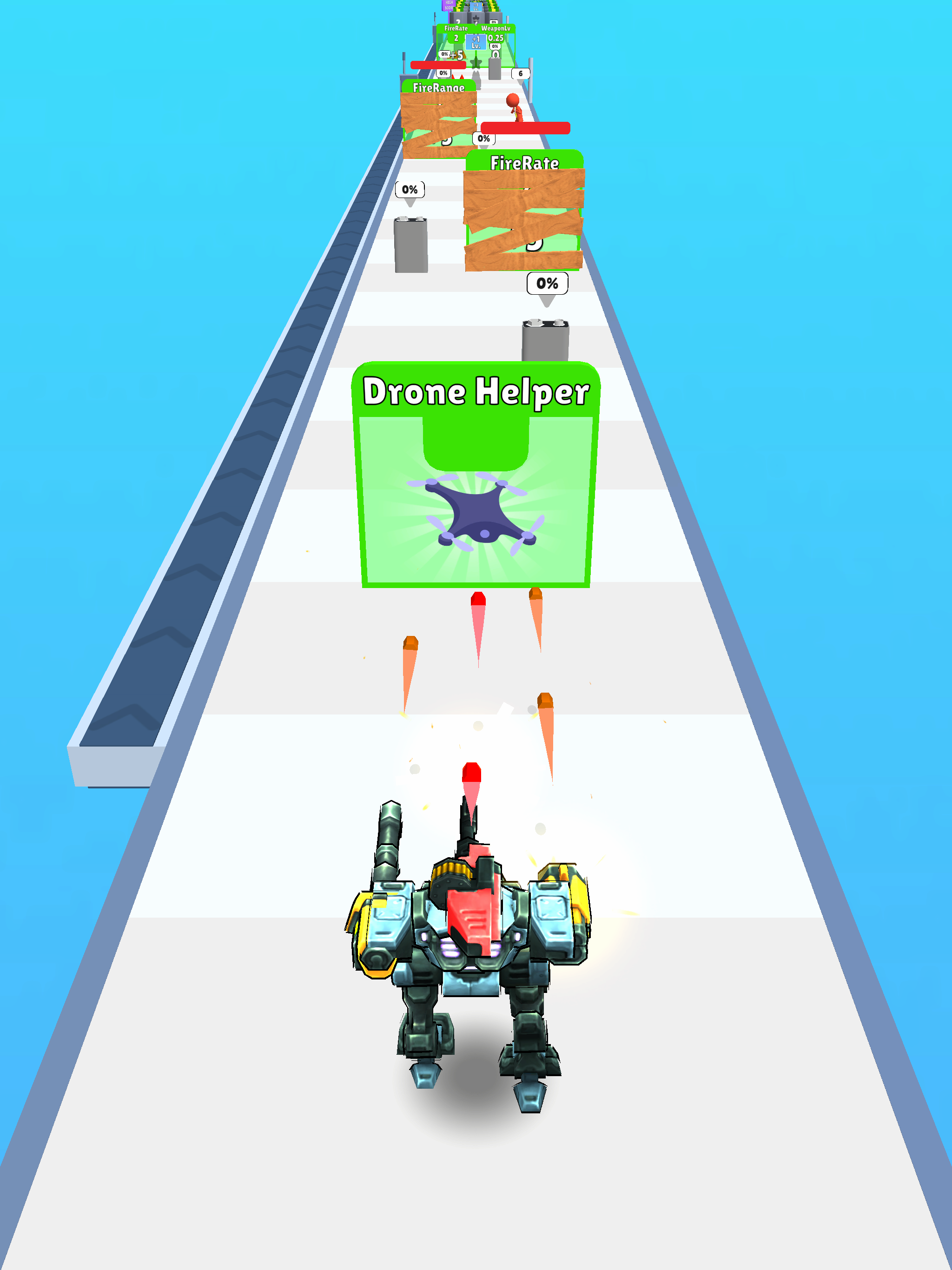 Mech Runner 3D: Gun Battle