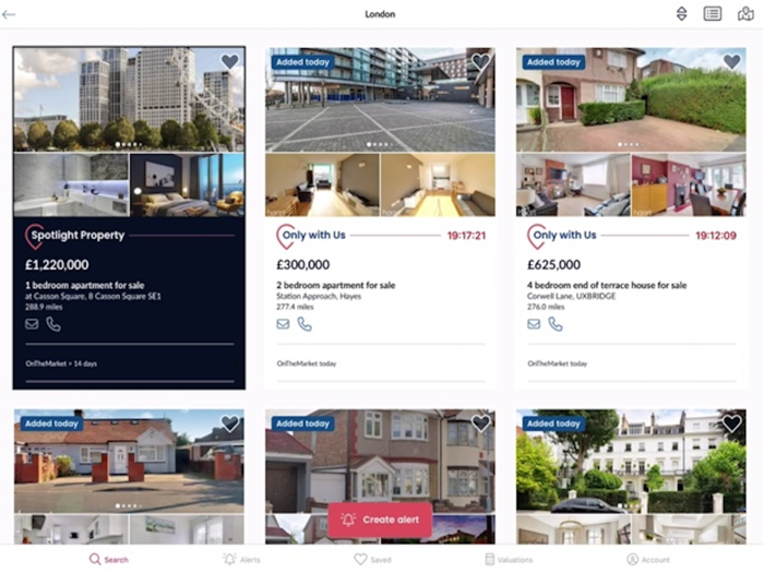 OnTheMarket Property Search