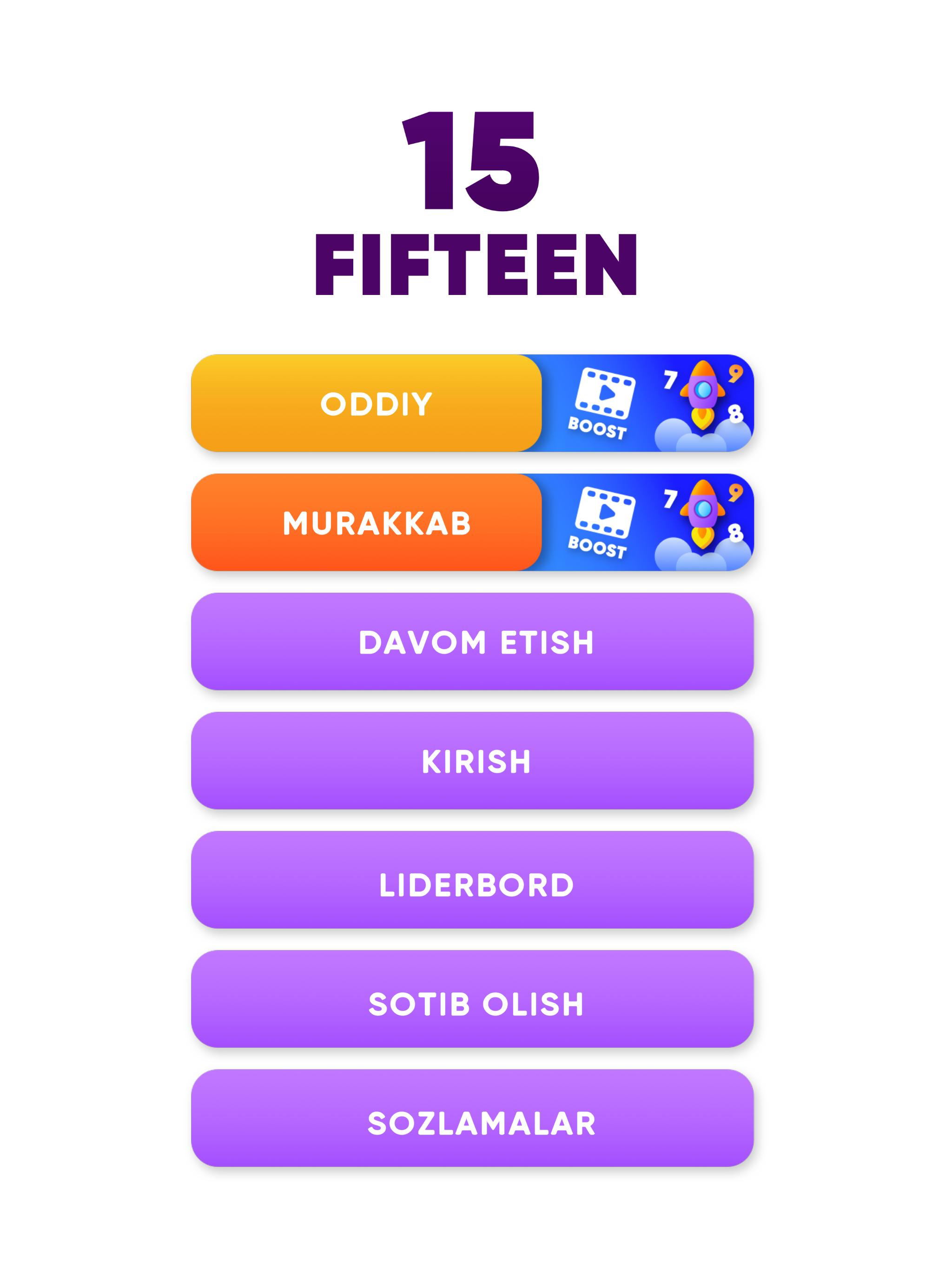Fifteen - board puzzle screenshot 4