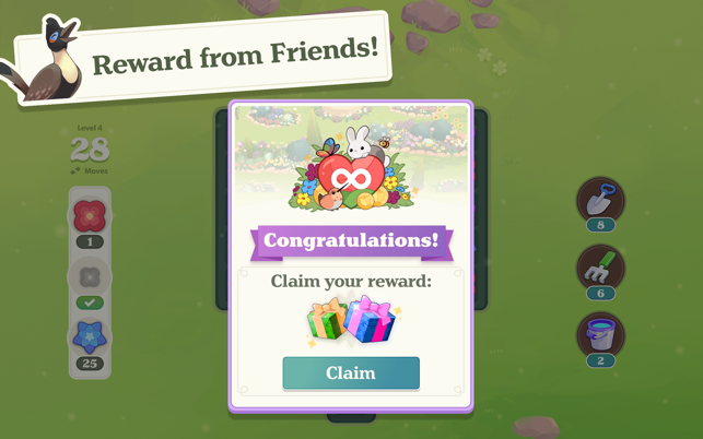 ‎Garden Tails: Match and Grow Screenshot