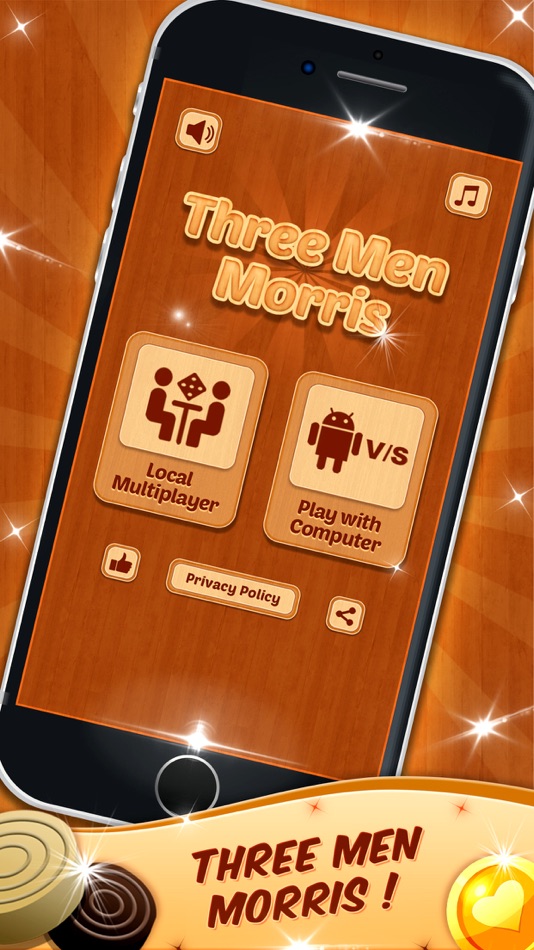 Mills Three Men's Morris Game - 1.3 - (iOS)