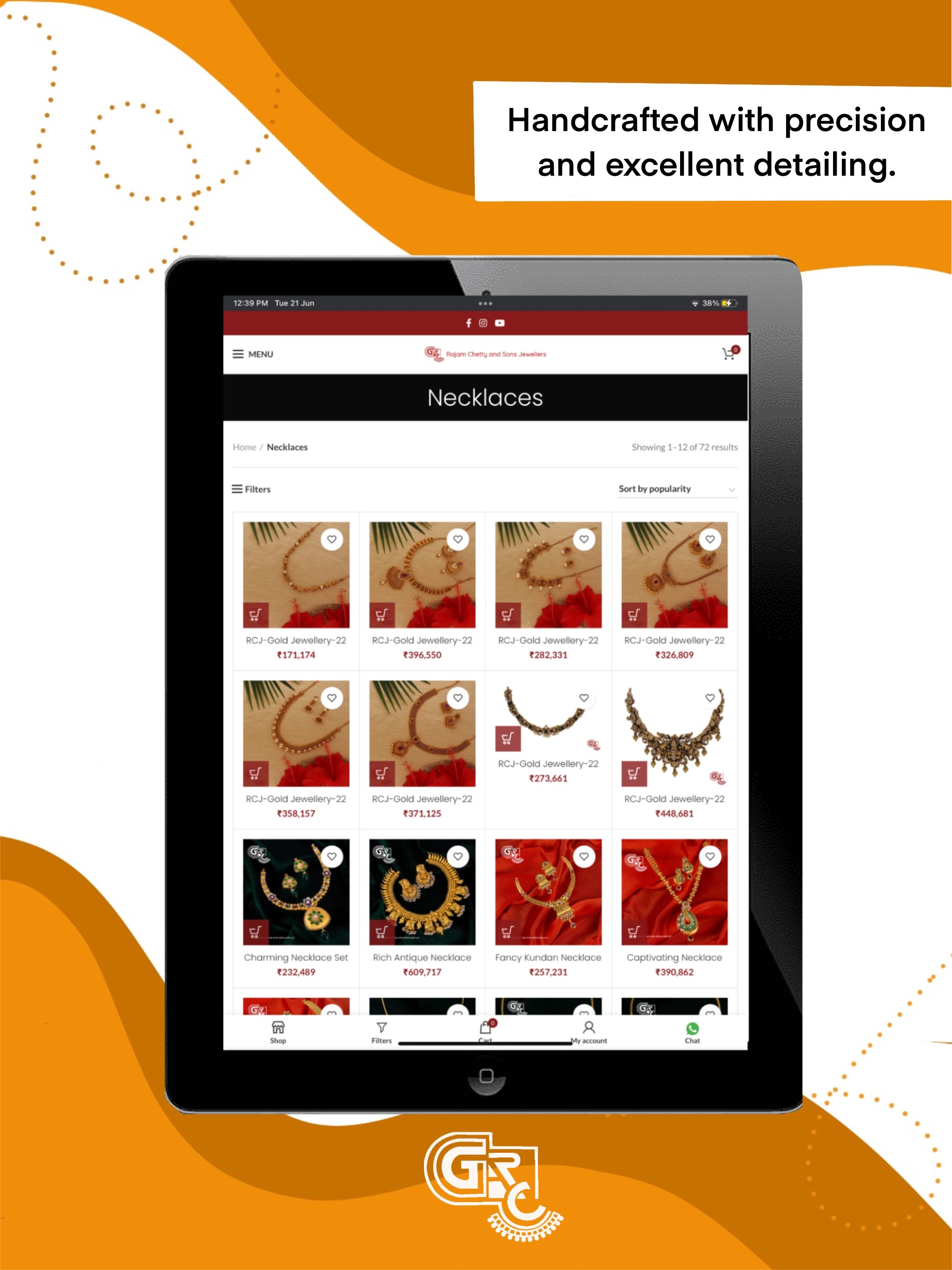 Rajam Chetty Jewellers screenshot 9