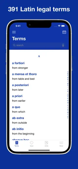 Game screenshot Latin Legal Terms mod apk
