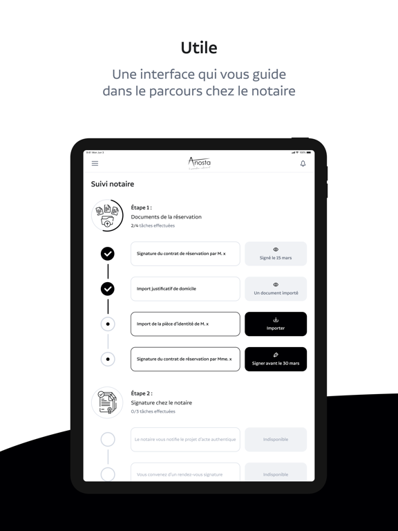 Screenshot #6 pour ANOSTA, La promotion autrement