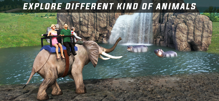 Elephant Wild Forest Safari 3D