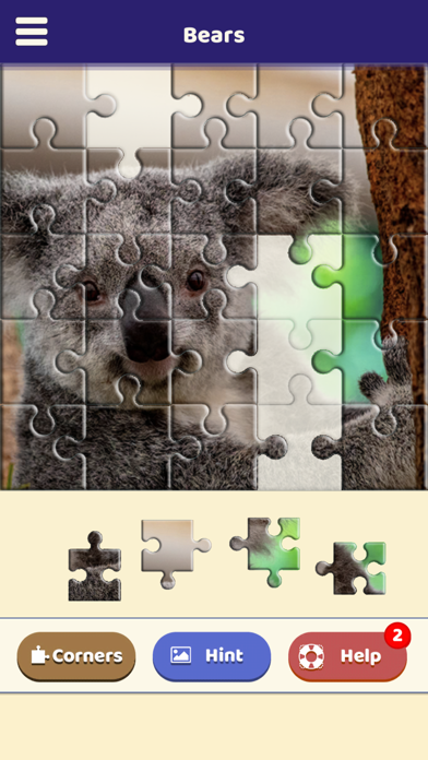 Bear Love Puzzle Screenshot