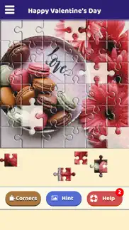 happy valentine's day puzzle iphone screenshot 3