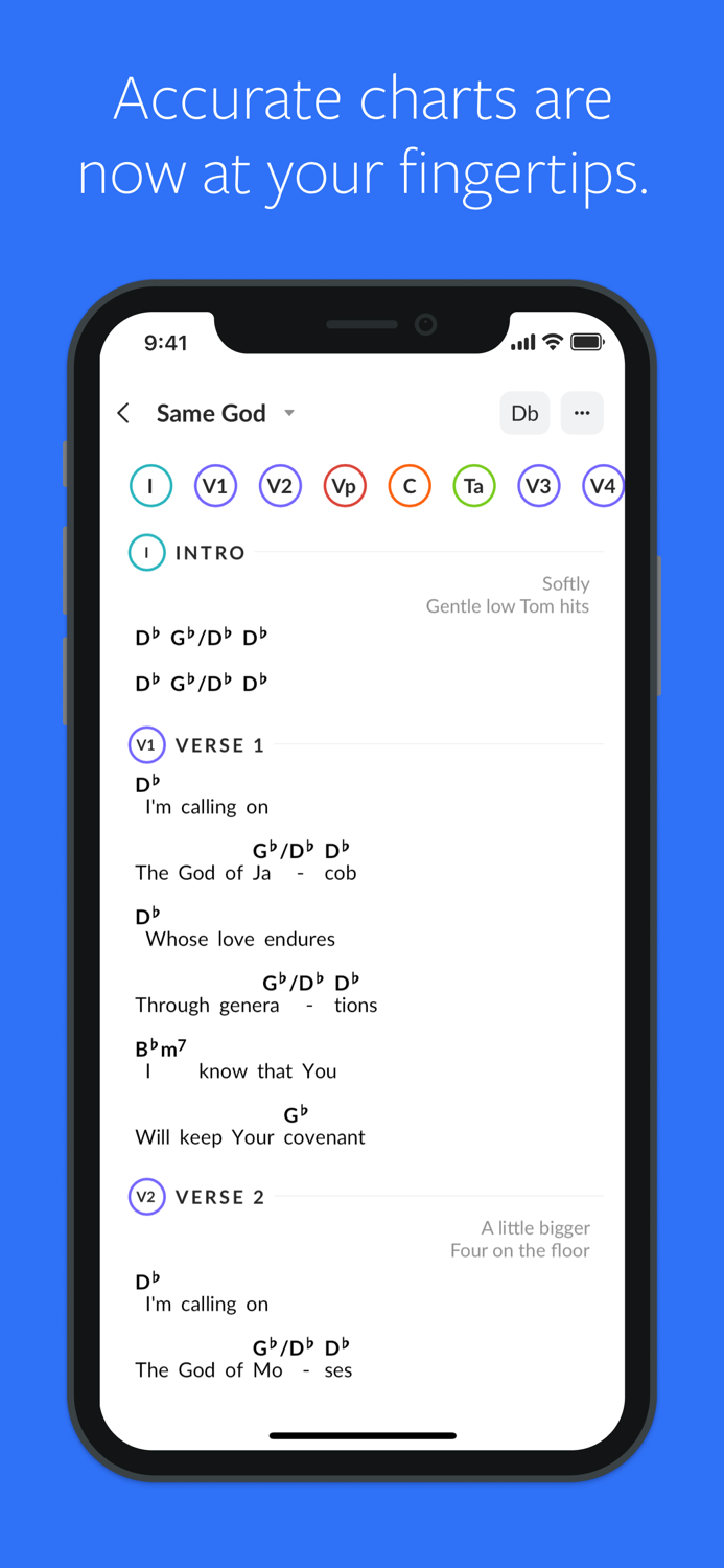 MultiTracks.com ChartBuilder