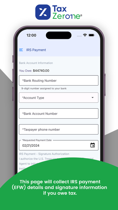 Screenshot 3 of E-File IRS Extension Form 7004 App