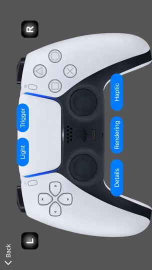 Screenshot von Game Controller Tester Gamepad auf dem iPhone 1