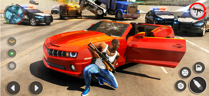 Police Gangstar Crime City War