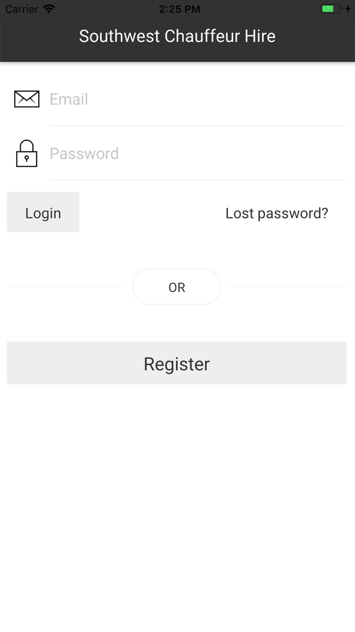 Southwest Chauffeur Driver