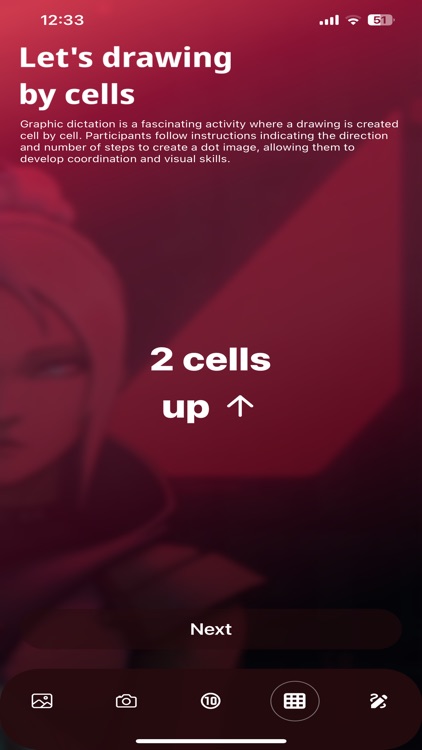 Color 32 Red & Black Drawing screenshot-3