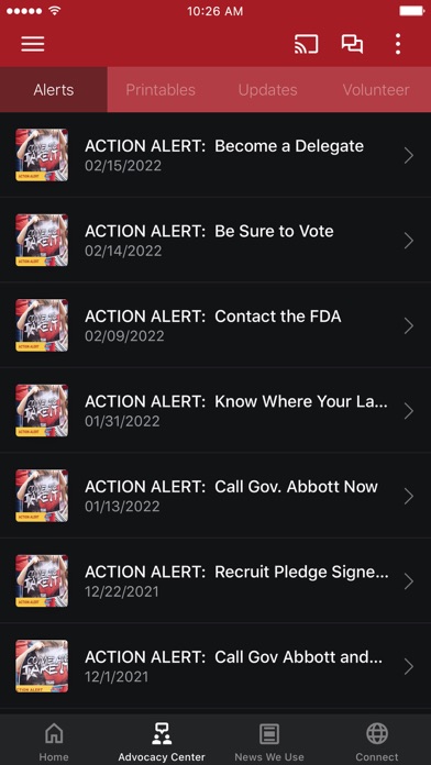 Screenshot #2 pour Texans for Vaccine Choice