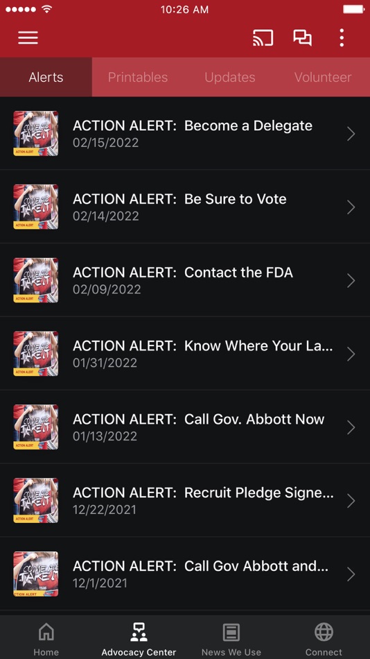 #2. Texans for Vaccine Choice (iOS) 由: Texans for Vaccine Choice