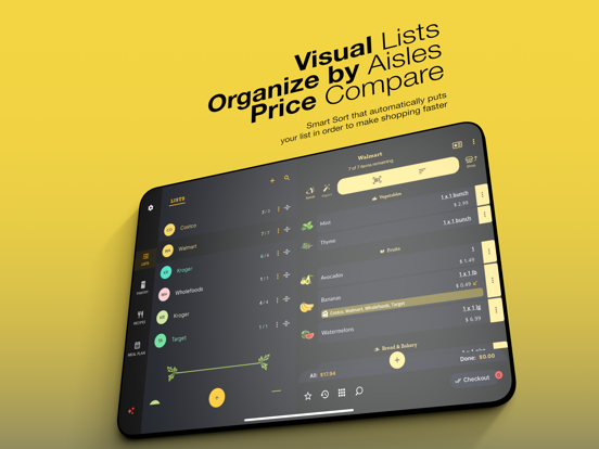 Grocery AI iPad screenshot 7 - Food & Drink app