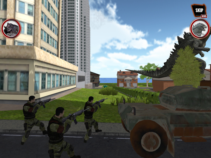 Giant Gorilla VS Kaiju Rush