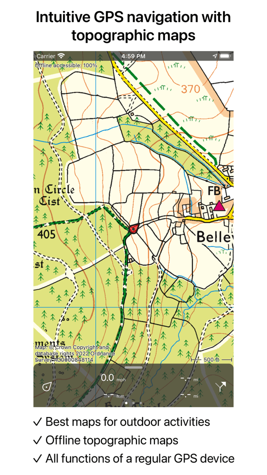 #1. Topo GPS - Topographic maps (macOS) 由: rdzl