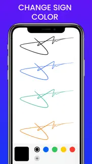 signature maker doc scanner iphone screenshot 4