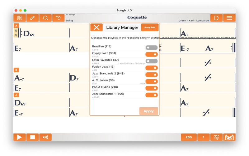 SongisticX Screenshot