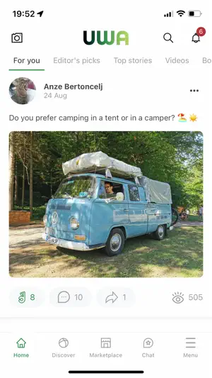 UWA social screenshot 3