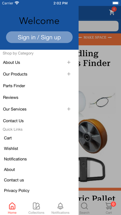 Pallet Trucks Direct Screenshot