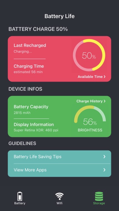 Battery Life checker Screenshot