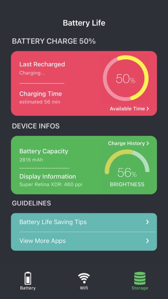 Battery Life checker - 2.0 - (iOS)