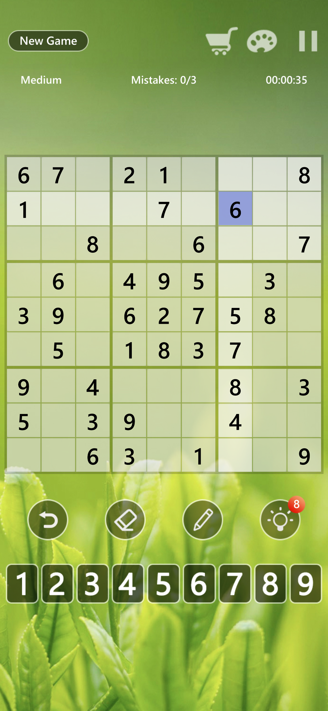 Sudoku - Number Puzzle