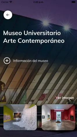 Game screenshot Museos UNAM apk
